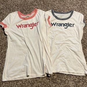 Wrangler tees